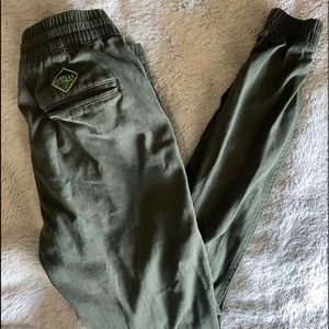 SIZE 28 Army Green Fairplay Joggers